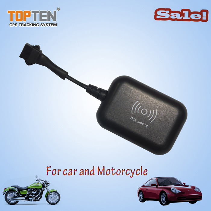 Mini GPS Tracker for Motorcycle and Car with Water-Proof and Free Online Tracking (WL)