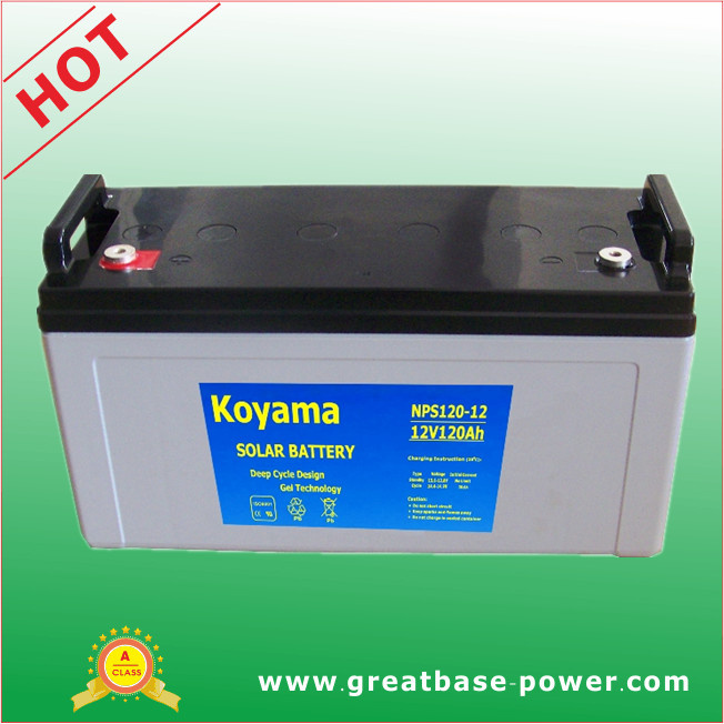 120ah 12V Deep Cycle Gel Solar Battery