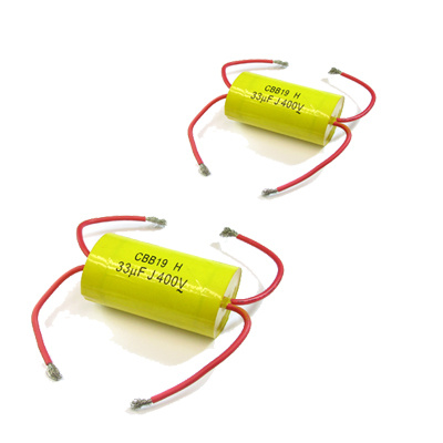 Soft Wire Cbb20 Capacitor Axial Film Capacitor