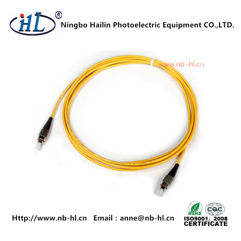 Singlemode Simplex FC-FC Fiber Optic Cable with Low Insertion Loss