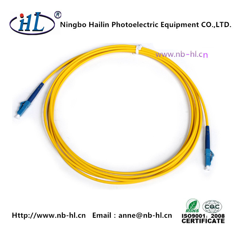 Simplex LC/PC 2.0mm Fiber Optic Cable with Lsoh