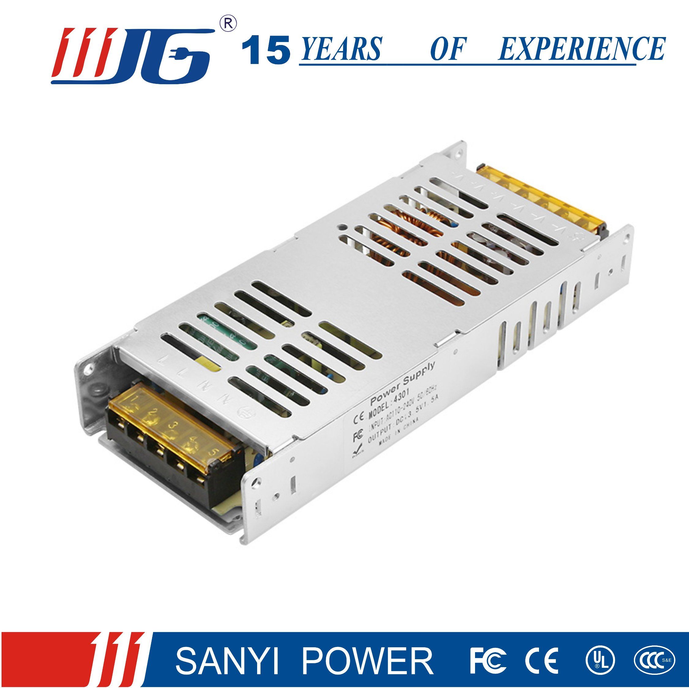 5V40A 200W LED Display Ultrathin Switching Power Supply