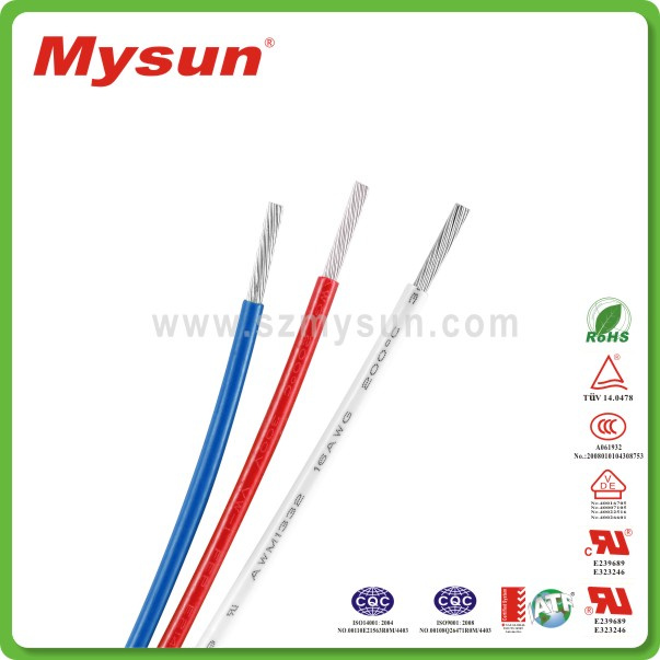 High Temperature Lead Nickel Plated PTFE Electrical Wire