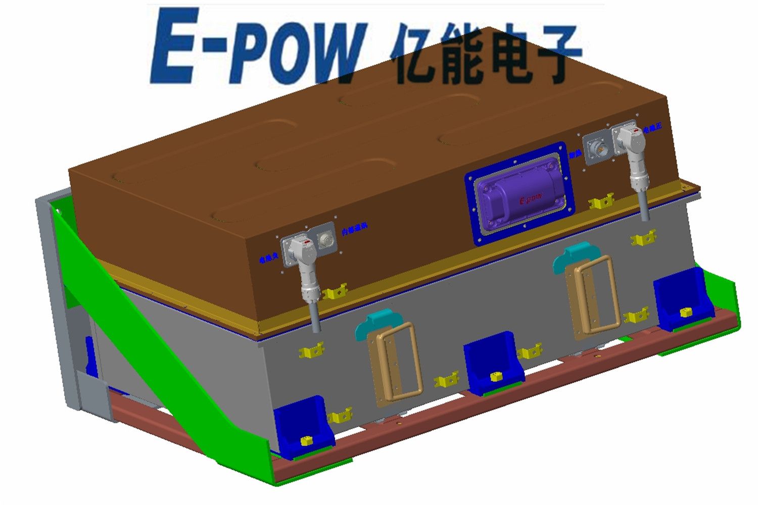 50kwh Smart Lithium Battery Pack for Intercity Electric Logistics Vehicle