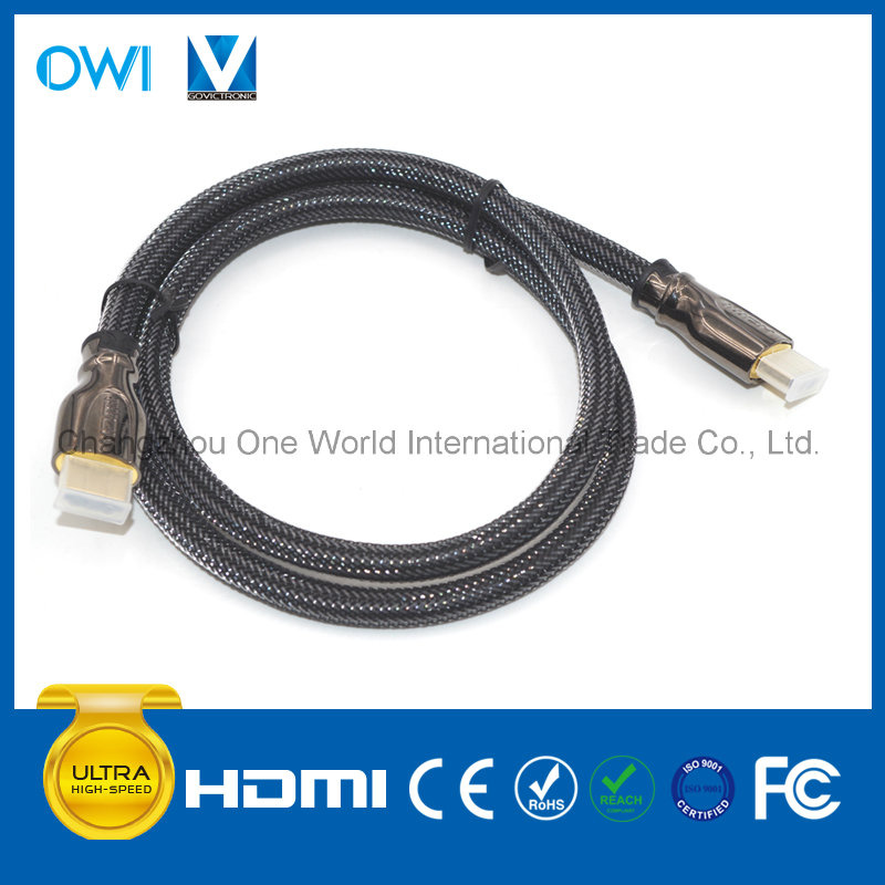 Metal Assembly HDMI 19pin Plugto Plug Cable 4K