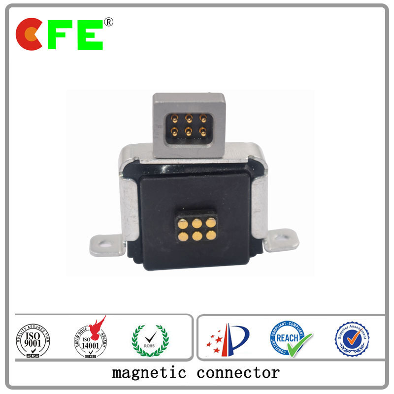 Male and Female Magnetic Power Connector with USB Cable