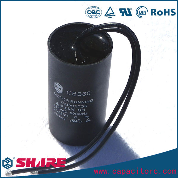 250vca Cbb60 Sh Motor Run Capacitor