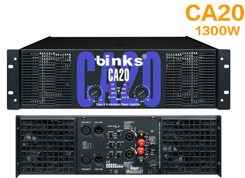 Ca20 Two Channel Professional Copper Power Amplifier