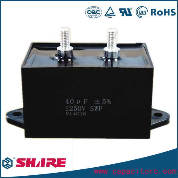 40UF 1250VDC Magnetizing and Welding Power Electronics Capacitor