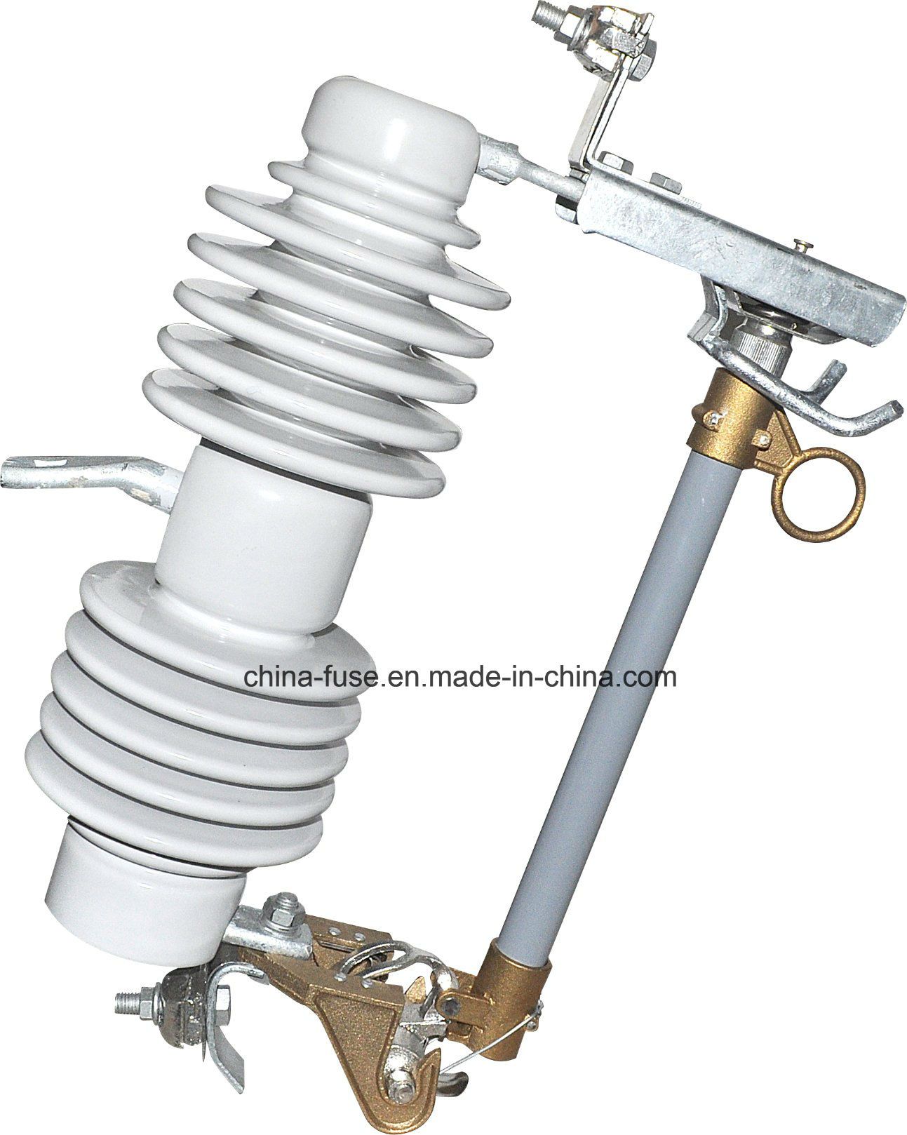 High Voltage Porcelain Fuse Cutout, Drop out Fuse 24kv 100A