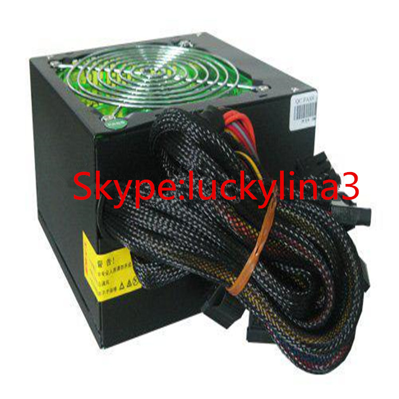 High Efficiency 350W Computer Power Supply with Sleeve Net