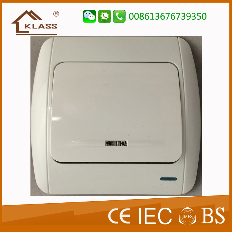 2016 New Design European Standard Light Switch