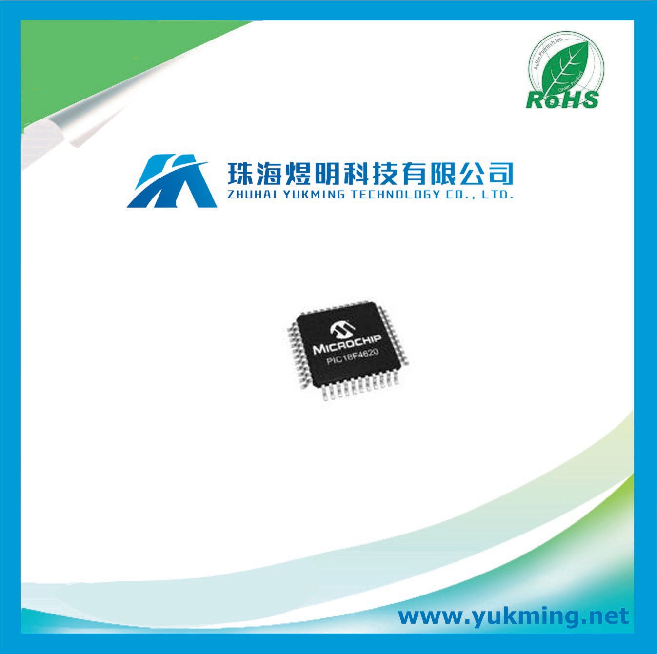 Integrated Circuit Pic18f4620-I/PT of Microcontroller IC Electronic Component