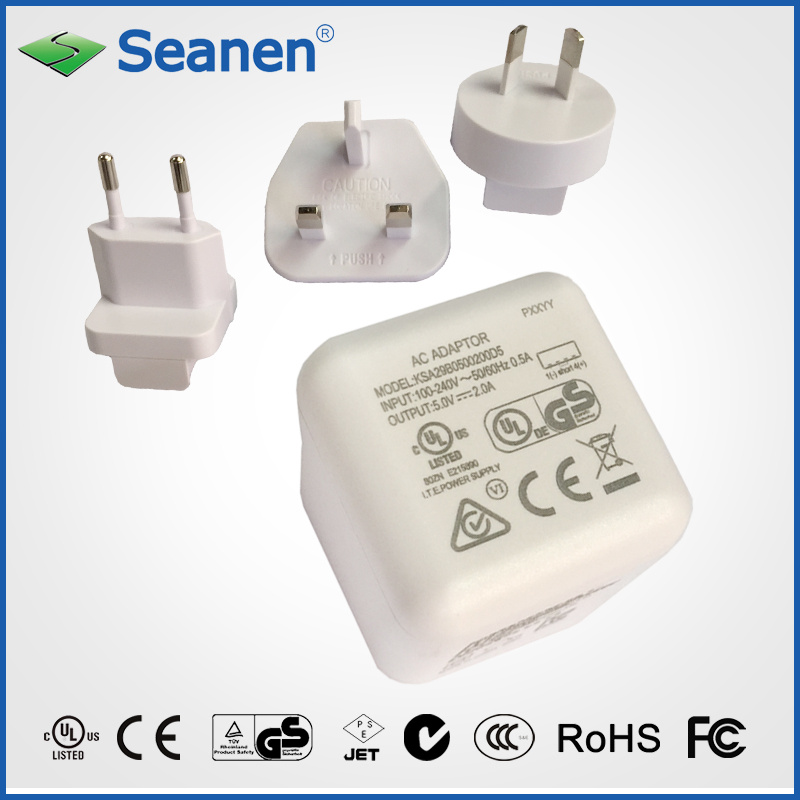11W Multi-Plugs AC Adaptor (RoHS, efficiency level VI)