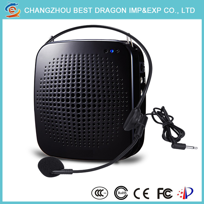 Megaphone Portable Loudspeaker 15W High Power with Mic, PA System Voice Amplifier