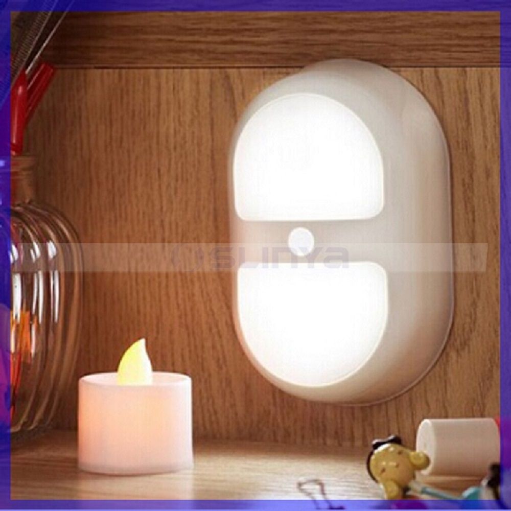 Stick on Automatic Bedside Motion Sensor Cabinet Night Light