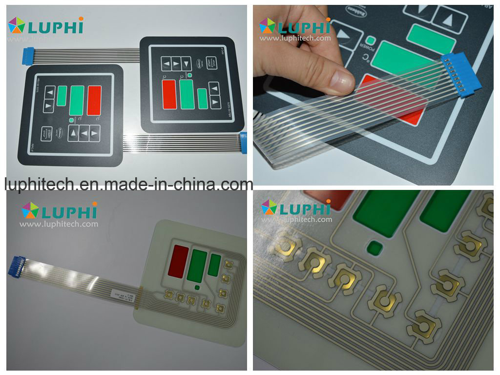 Gold Plated Domes Membrane Switch (MIC-0024)