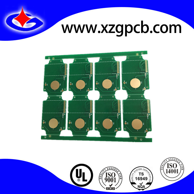 Double-Sided 0.6mm Thin Enig Pinted Circuit Board in Router