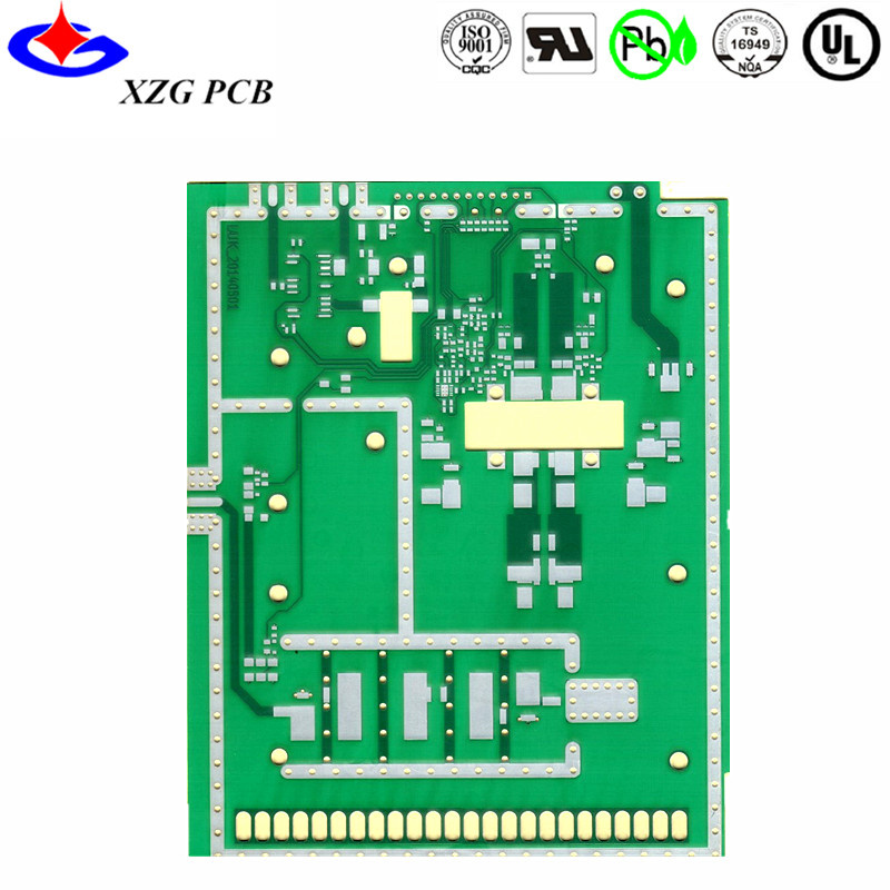 Double Side Imersion AG PCB Circuit for Telecom Products