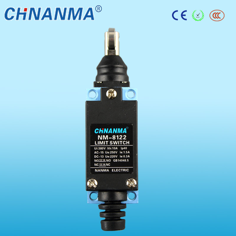 5A/250VAC Cross Roller Plunger Mini Limit Switch 12V Lift Limit Switch