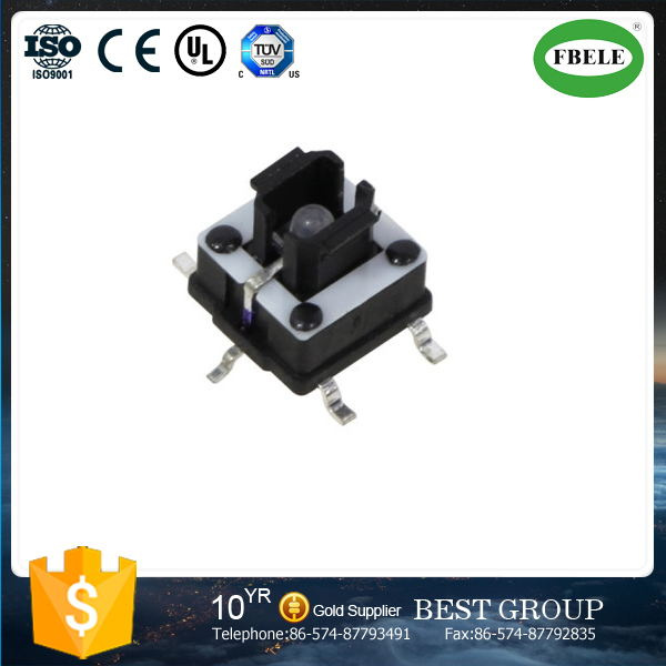SMT 6*6 Tact Switch with Lamp