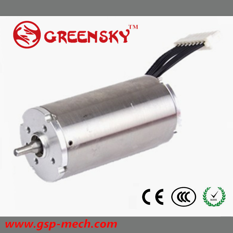 Coreless Brushless DC Motors with Long Lifetime