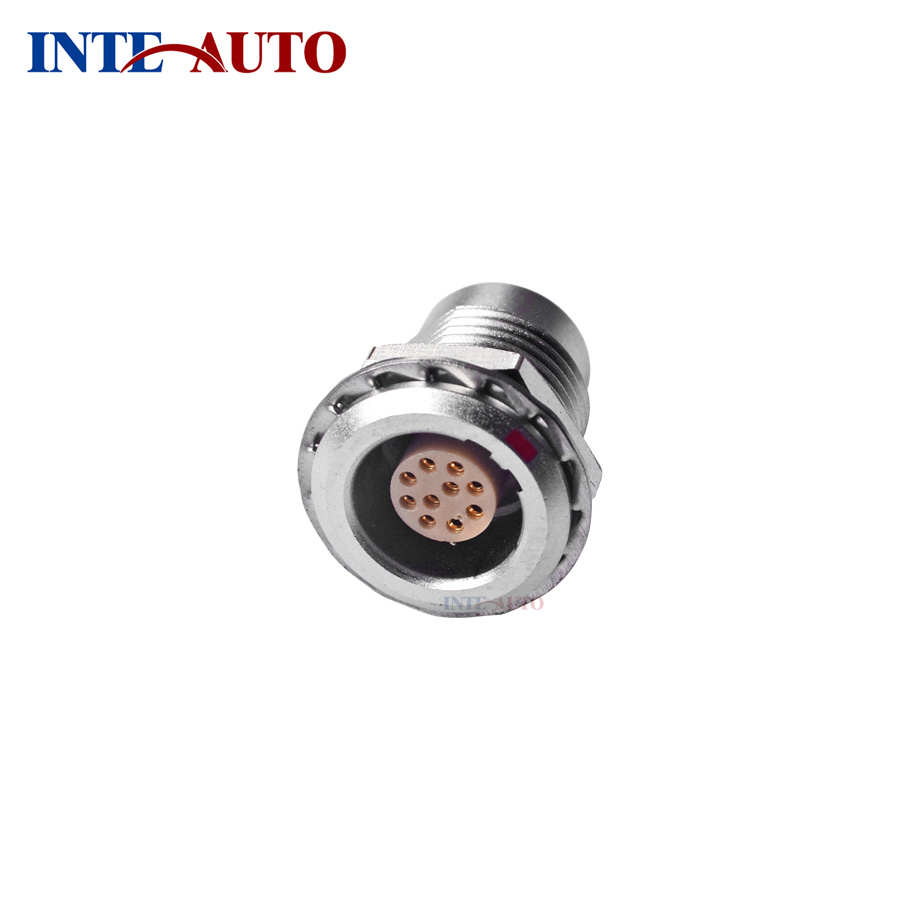 Power Cable 10 Pole Metal Socket Replacement Lemo