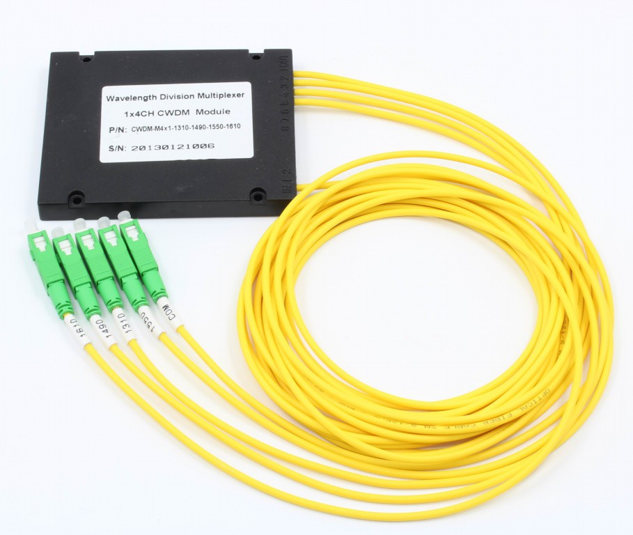 Optical Fiber 1X4 CWDM Mux Demux