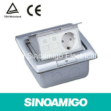 Wiring System Revolution Output Electrical Outlet Socket Box Floor Boxes