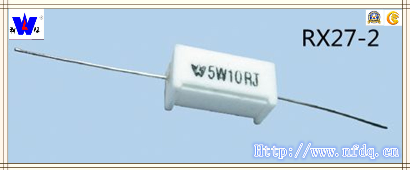 Rx27-2 Ceramic Encased Wirewound Resistor