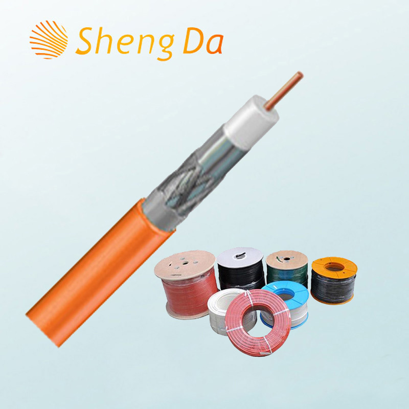 Digital Satellite Communication Rg 6 Coaxial Drop Cable TV