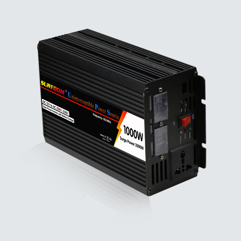 1000W UPS Inverter with Charger Solar Power Inverter Modified Sine Wave Inverter DC AC Inverter