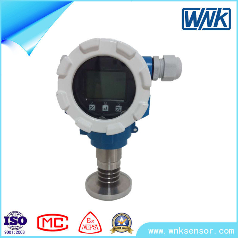 Low Cost Smart High Temperature Clamp Disphragm Pressure Transmitter