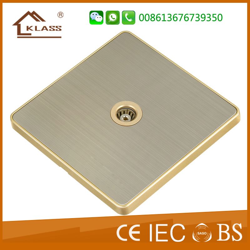 British Standard RJ45 TV Female Wall Socket
