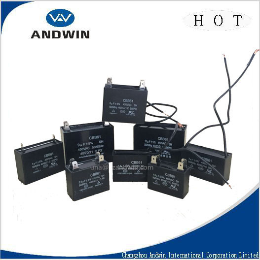 Cbb61 Fan Capacitor for Fan Motors
