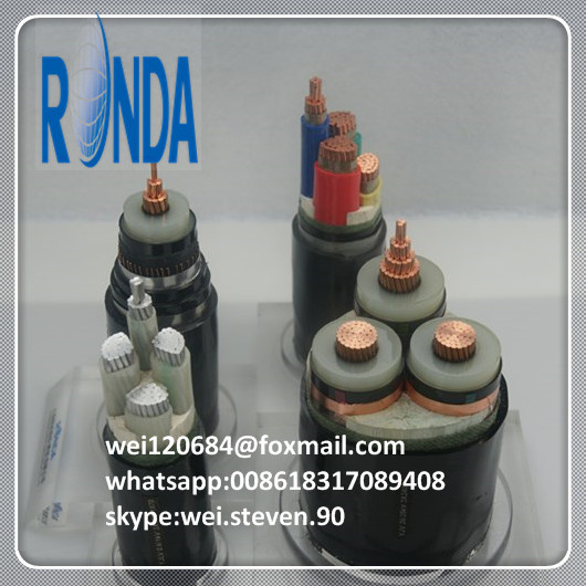 Underground Copper Core XLPE Insulated Electric Cable