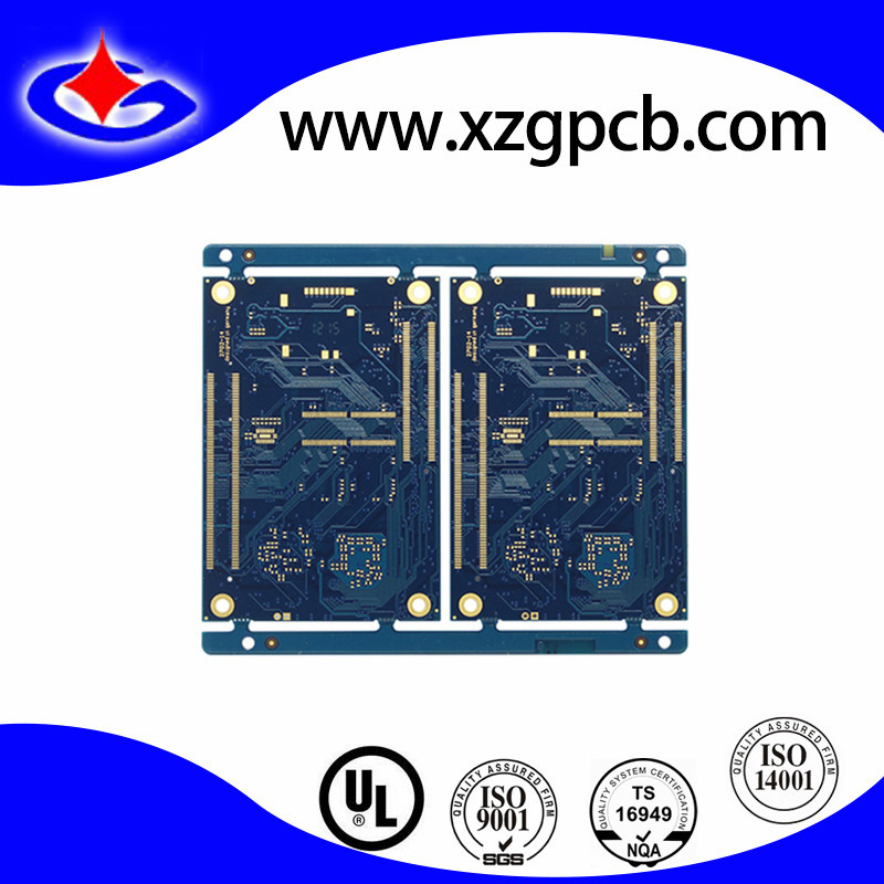 Fr4 Tg180 Printed Circuit Board PCB with Blue Soldermask