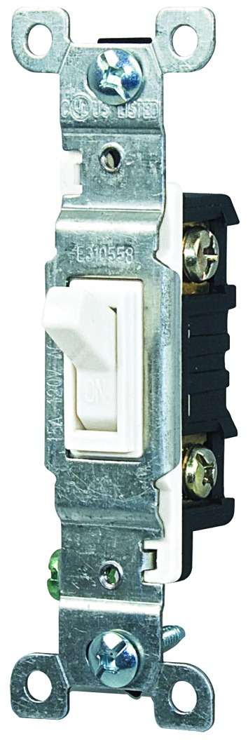 UL Listing, Toggle Framed Single-Pole AC Quiet Switch