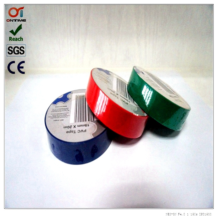 UL/Ce/Bsi/CSA Approved PVC Plastic Insulation Electric Tape