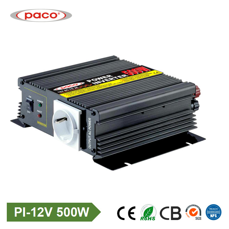 Paco off Grid 12V 500W DC AC Car Power Inverter