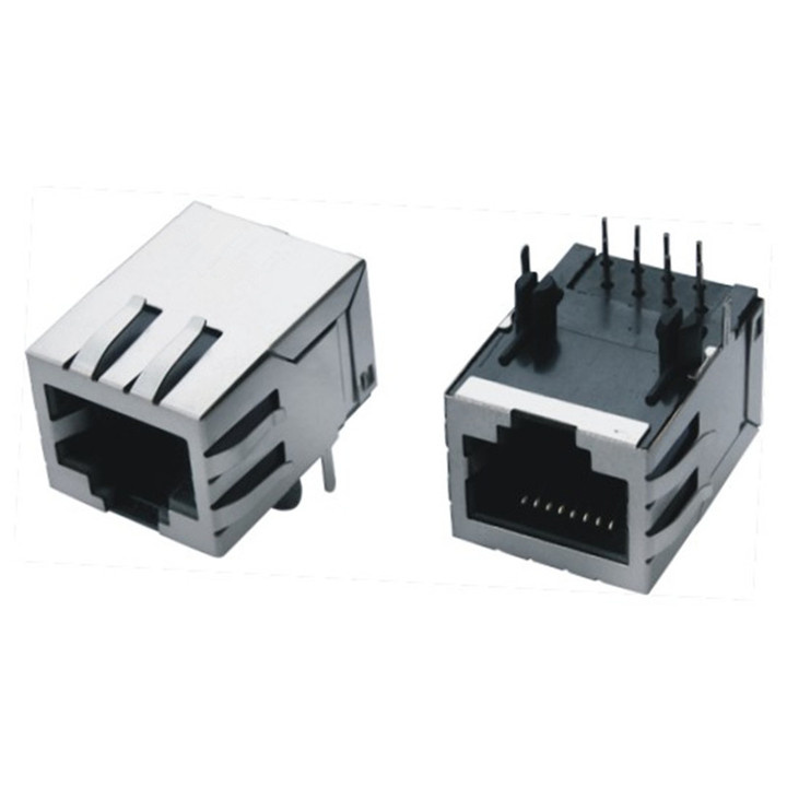 8p8c RJ45 Female Connector with Shield