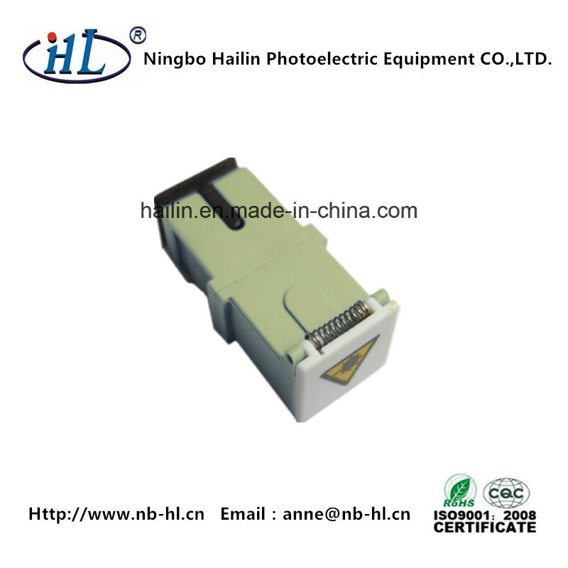 Fiber-Opticalal Communications Sc/mm Fiber Optic Adapter with Shutter