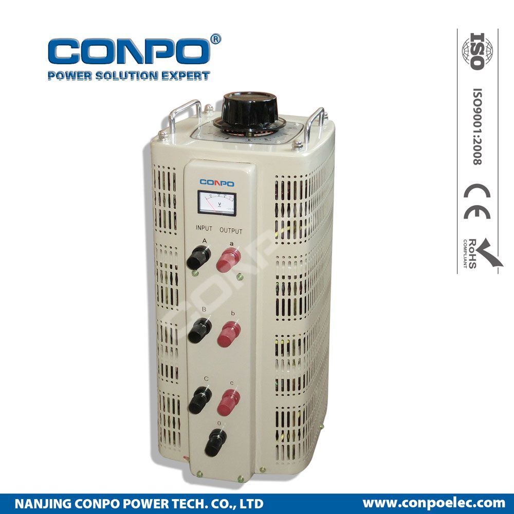 Tsgc2-20kVA 3phase Contact Voltage Regulator/Variable Transformer