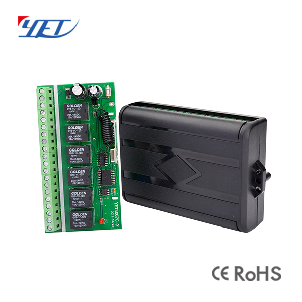 DC12V/24V Six Channels Light Control Wireless Receiver Yet406PC-X