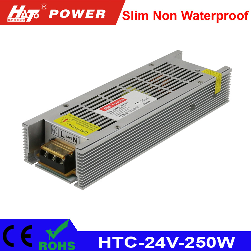 250W 10A 24V Slim LED Power Supply with PWM Function