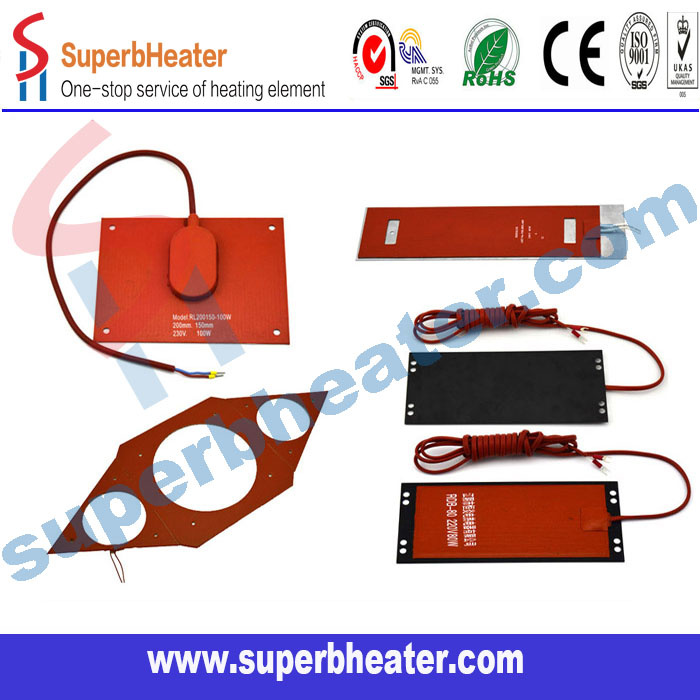 Silicone Rubber Heater, Flexibility, Safe and Reliable