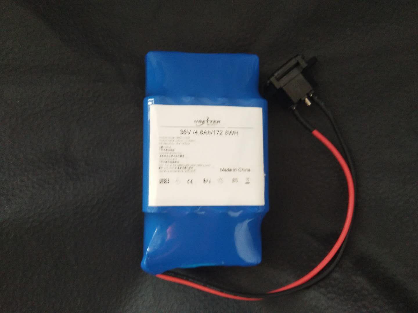Customised 36V 4.8ah Lithium Ion Battery Pack for E-Scooter Battery