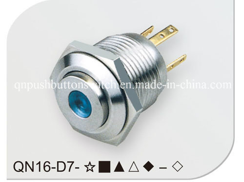 Qiannian 16mm Elevated DOT Push Button Switch