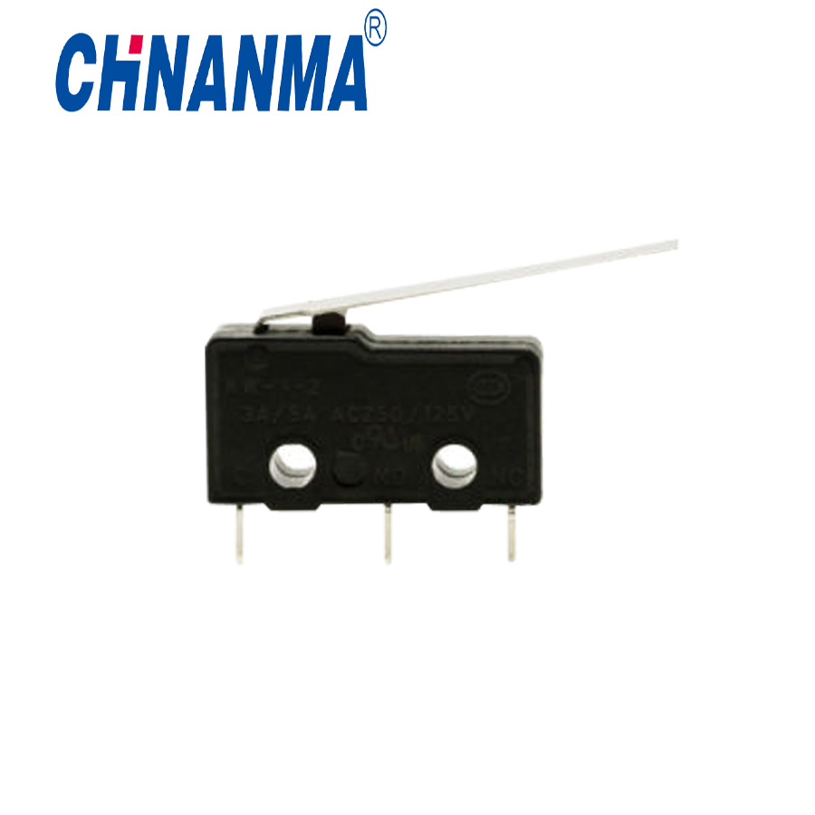 5A 250VAC Kw12-92 5A Long Lever Mini Micro Switch