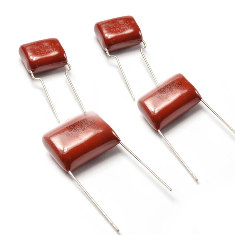 0.1UF 400VDC Metallized Polyester Film Capacitors for LED Ballast